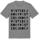 Mid Heather Gray t-shirt med Västerlundby ordlek t-shirt