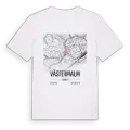 Västermalm karta t-shirt
