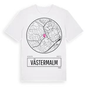 Västermalm t-shirt – ekologisk bomull t-shirt från Pinshirt