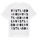 Västlandaholm ordlek t-shirt