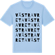 Blue Soul t-shirt med Västra Vreta ordlek t-shirt