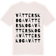 Vintage White t-shirt med Vätterskoga ordlek t-shirt
