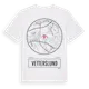 White t-shirt med Vetterslund t-shirt