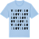 Blue Soul t-shirt med Vibo ordlek t-shirt