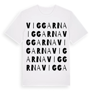 Viggarna ordlek t-shirt – ekologisk bomull t-shirt från Pinshirt