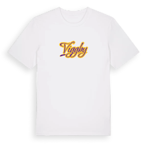 Viggby baseball t-shirt – ekologisk bomull t-shirt från Pinshirt