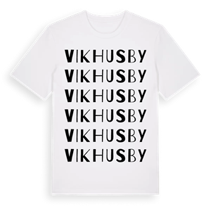 Vikhus by ordlek t-shirt – ekologisk bomull t-shirt från Pinshirt