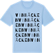 Blue Soul t-shirt med Vinbäcken ordlek t-shirt