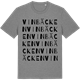 Mid Heather Gray t-shirt med Vinbäcken ordlek t-shirt