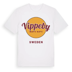 Vippeby cirkel t-shirt – ekologisk bomull t-shirt från Pinshirt