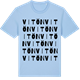 Blue Soul t-shirt med Vitön ordlek t-shirt