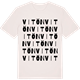 Vintage White t-shirt med Vitön ordlek t-shirt
