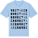 Blue Soul t-shirt med Vretaberg ordlek t-shirt