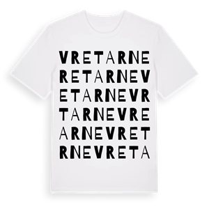 Vretarne ordlek t-shirt – ekologisk bomull t-shirt från Pinshirt