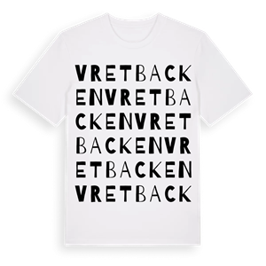 Vretbacken ordlek t-shirt – ekologisk bomull t-shirt från Pinshirt