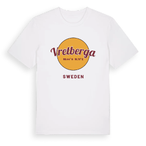 Vretberga cirkel t-shirt – ekologisk bomull t-shirt från Pinshirt