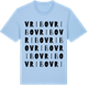Blue Soul t-shirt med Vribo ordlek t-shirt