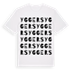 Yggers ordlek t-shirt