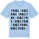 Blue Soul t-shirt med Ynglinge ordlek t-shirt