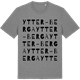 Mid Heather Gray t-shirt med Ytter-Berga ordlek t-shirt