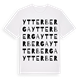 Ytterberga ordlek t-shirt