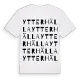 Ytterhälla ordlek t-shirt