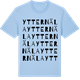 Blue Soul t-shirt med Ytternäla ordlek t-shirt