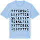 Blue Soul t-shirt med Ytterskälby ordlek t-shirt