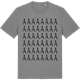 Mid Heather Gray t-shirt med Å ordlek t-shirt