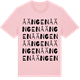 Pink Cotton t-shirt med Åängen ordlek t-shirt