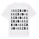 Abberud ordlek t-shirt