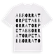 Abborratorpet ordlek t-shirt