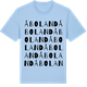 Blue Soul t-shirt med Åboland ordlek t-shirt