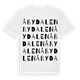 Åbydalen ordlek t-shirt