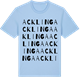 Blue Soul t-shirt med Acklinga ordlek t-shirt