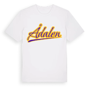 Ådalen baseball t-shirt – ekologisk bomull t-shirt från Pinshirt