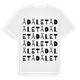 Ådälet ordlek t-shirt