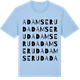 Blue Soul t-shirt med Adamserud ordlek t-shirt