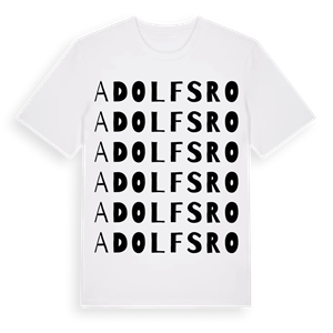 Adolfsro ordlek t-shirt – ekologisk bomull t-shirt från Pinshirt