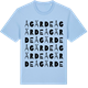 Blue Soul t-shirt med Ågärde ordlek t-shirt