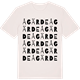 Vintage White t-shirt med Ågärde ordlek t-shirt