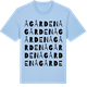 Blue Soul t-shirt med Ågården ordlek t-shirt