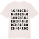 Vintage White t-shirt med Ågården ordlek t-shirt