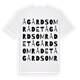 Ågårdsområdet ordlek t-shirt