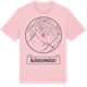 Pink Cotton t-shirt med Ågårdsområdet t-shirt
