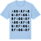 Blue Soul t-shirt med Aggarp ordlek t-shirt