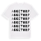 Aggetorp ordlek t-shirt