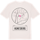 Vintage White t-shirt med Agnesberg t-shirt