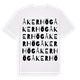 Åkerhög ordlek t-shirt
