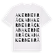 Akernebräckan ordlek t-shirt